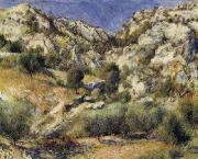 Rocky Crags at L'Estaque renoir